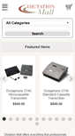 Mobile Screenshot of dictationmall.com
